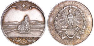 Suisse - Médaille de tir - 1877 Genève