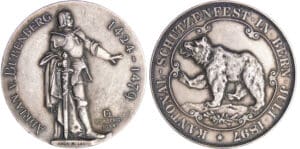 Suisse - Médaille de tir - 1897 Bern
