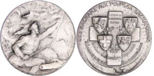 Turquie - Médaille Guerre contre les turcs, ligue balkanique 1912