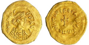 Focas - Tremissis (602-610, Constantinople)