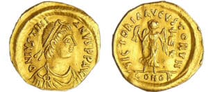 Justinien 1er - Tremissis (527-563, Constantinople)