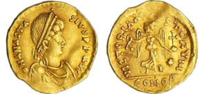 Anastase - Tremissis (491-518, Constantinople)