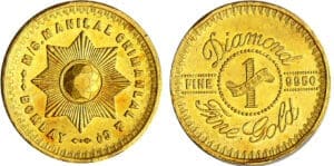 Inde - 1 tola (Bombay) Diamond fine gold