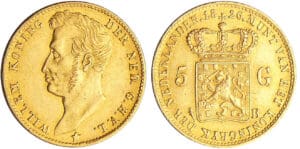 Pays-Bas - William I (1815-1840) - 5 gulden 1826