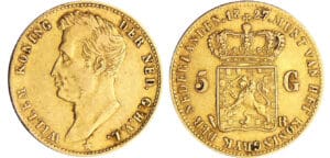 Pays-Bas - William I (1815-1840) - 5 gulden 1827
