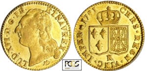 Louis XVI (1774-1792) - Louis d’or au buste nu - 1791 N (Montpellier)