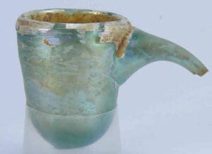 Romain - Compte gouttes en verre irisé - 2ème-4ème siècle