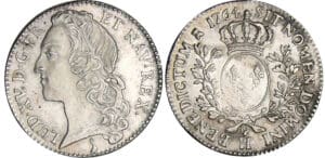 Louis XV (1715-1774) - ½ écu au bandeau - 1764 H (La Rochelle)