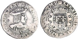 François 1er (1515-1547) - Teston - 10ème type - A (Paris)
