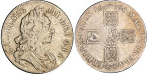 Grande-Bretagne - William III (1694-1702) - Crown 1696