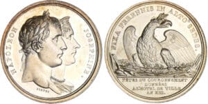 Napoléon 1er (1804-1814) - Médaille - Fêtes du couronnement par Brenet, An XIII (1804) Paris