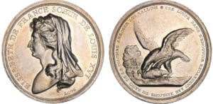 Jeton - Louis XVI (1774-1792) - Exécution d'Elisabeth de France 1794