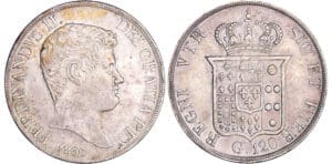 Italie - Royaume de Naples et des deux Siciles - Ferdinando II (1830-1859) - 120 grana 1836