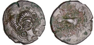 Coriosolites - Statère de billon classe IV (80-50 av. J.-C.)