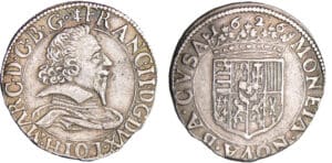 Duché de Lorraine - François II - Teston 1626