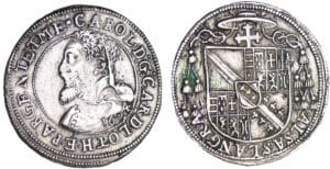 Alsace - Charles de Lorraine - Quart-d'écu 1604 (Strasbourg)