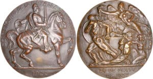 Equateur - Médaille - Centenaire de la bataille de la Pichincha 1922