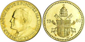 Italie - Vatican - Jean-Paul II (1978-2005) - Médaille en or 1980