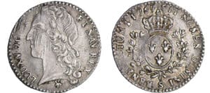 Louis XV (1715-1774) - 1/10 d'écu au bandeau - 1757 S (Reims)