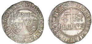 Henry VI de Lancastre - Blanc aux écus (Rouen)