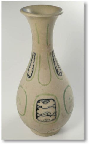 Vietnam - Dynastie Ming - Grand vase - XVe siècle