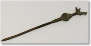 Romain - Epingle à cheveux en bronze - Ier-IIe siècle ap. J.-C.