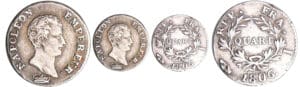 Napoléon 1er (1804-1814) - 1/4 de franc empereur 1806 I (Limoges)