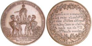 Napoléon 1er - Médaille - L'hydre britannique 1804