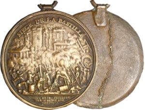 Révolution française - Médaille uniface - Prise de la Bastille 1789