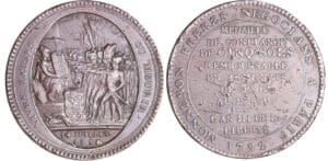 Constitution (1791-1792) - Monneron de 5 sols - 1792 - AN III