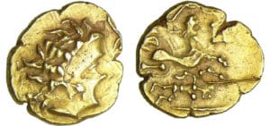 Aulerques Cénomans - Statère d'or (80-50 av. J.-C.)