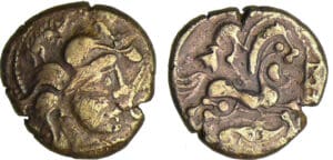 Baïocasses - Statère d'électrum (1er siècle av. J.-C.)