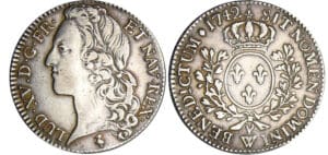 Louis XV (1715-1774) - ½ écu au bandeau - 1742 W (Lille)