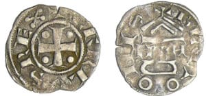 Franche-Comté - Denier (Lons-le-Saunier) vers 1100