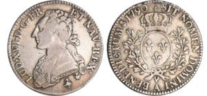 Louis XVI (1774-1792) - ½ écu aux branches d’olivier - 1790 A (Paris)