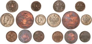 Russie - Lot de 8 monnaies