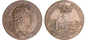 Jeton - Charles V, Prétendant (1675-1690) - Lorraine, ville de Bude