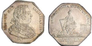 Jeton - Louis XV (1715-1774) - Commissaires-controleurs des bois à bâtir 1732