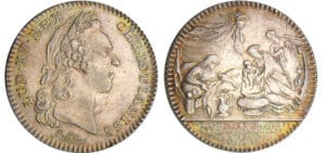 Jeton - Louis XV (1715-1774) - Marchands-pasementiers de Rouen 1531