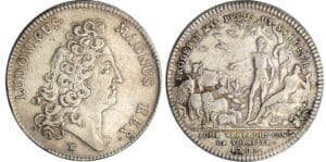 Jeton - Louis XIV (1643-1715) - Jurés vendeurs de volailles 1709