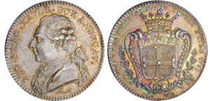 Jeton - Charles Félix Claveau - Maire d'Angers 1789