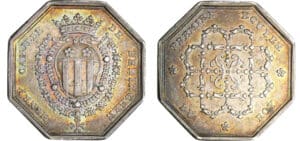 Jeton - Bourgogne - Henry-Camille de Beringhen écuyer du Roi Louis XV