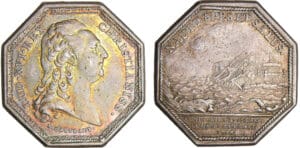 Jeton - Louis XVI (1774-1792) - Compagnie d'assurance du Havre 1786