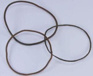 Celte - Lot de 3 bracelets en bronze 