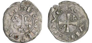 Roussillon - Gausfred III - denier