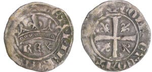 Provence - Jeanne et Louis de Tarente - 1/2 sol coronat