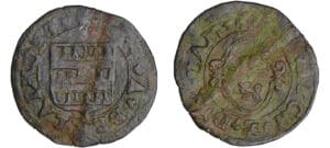 Cambrésis - Louis de Berlaimont - Denier de cuivre (Cambrai)