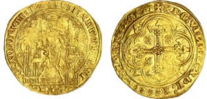 Jean II le Bon (1350-1364) - Ecu d'or à la chaise