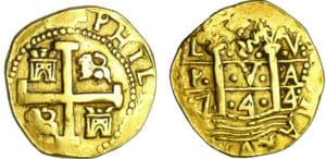 Pérou - Felipe V (1700-1746) - 8 escudo 1744 (Lima)