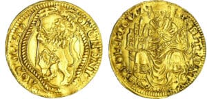 Italie - Bologne -Bentivoglio conservatori - Doppio Bolognino d'or ND (1446-1506)
